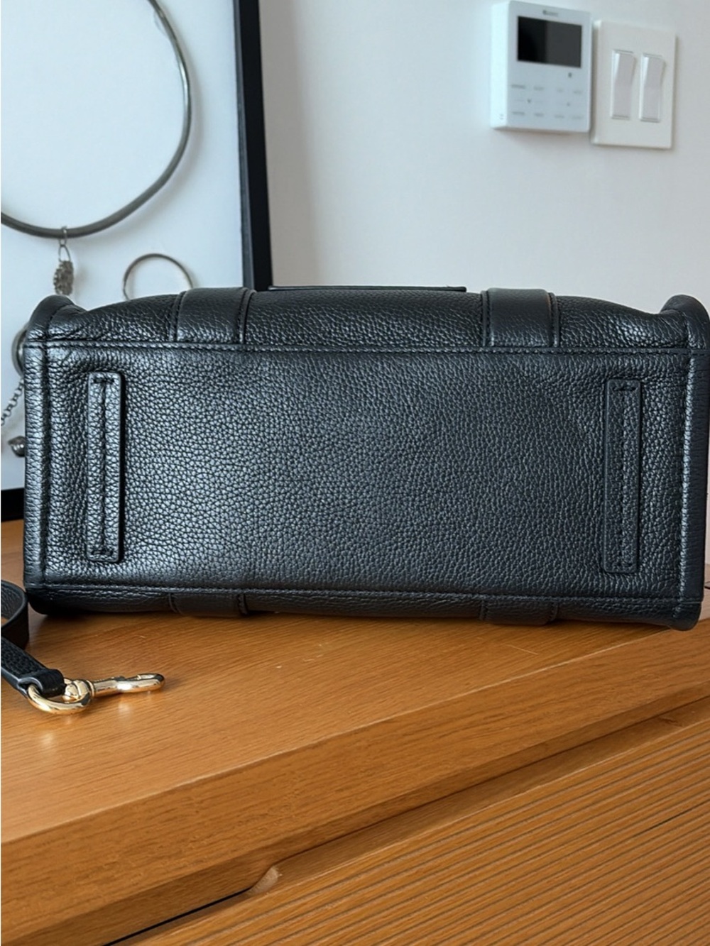 Marc Jacobs Black Pebbled Leather 'The Tote Bag' Satchel - Picture 7 of 9